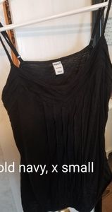 Old navy black tank top
